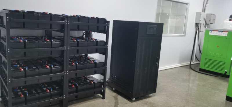 贵州遵义菌菇厂ups电源安装项目